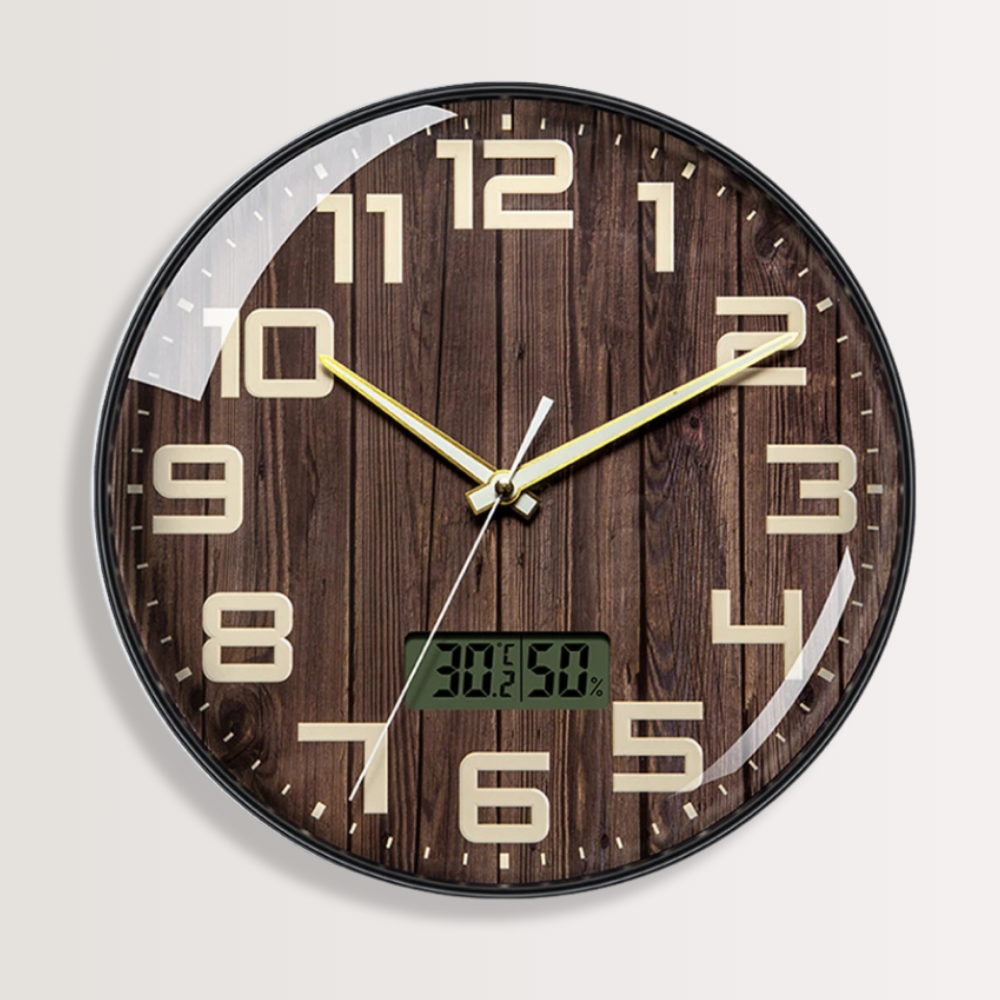 Horloge Murale | Style Scandinave Thermomètre | Viggo