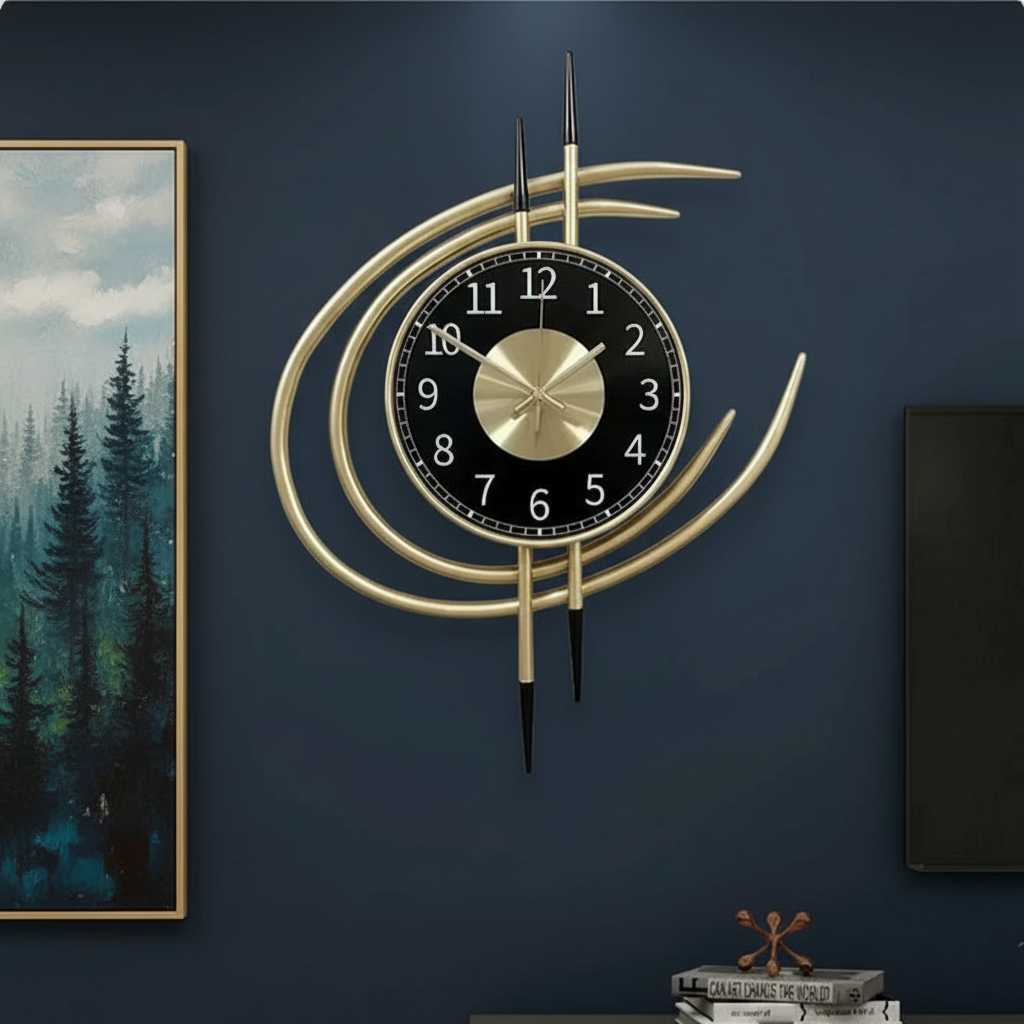 Horloge Murale | Œil Tempête Artistique | Loki