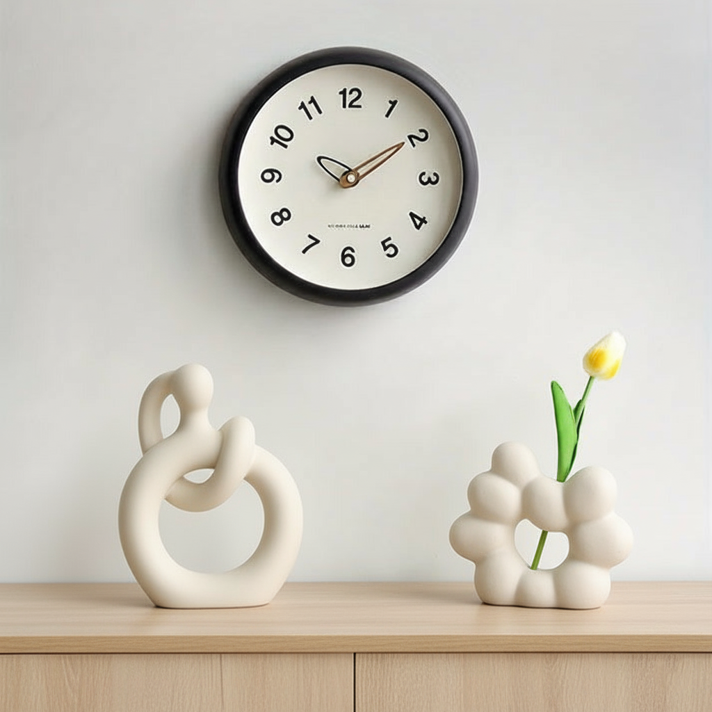Horloge Murale | Simple Épuré Élégant | LienTi