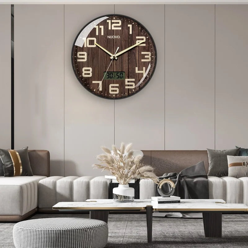 Horloge Murale | Style Scandinave Thermomètre | Viggo