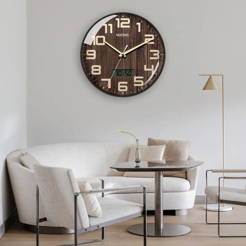 Horloge Murale | Style Scandinave Thermomètre | Viggo