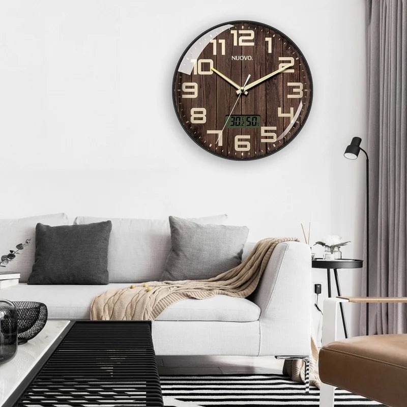 Horloge Murale | Style Scandinave Thermomètre | Viggo